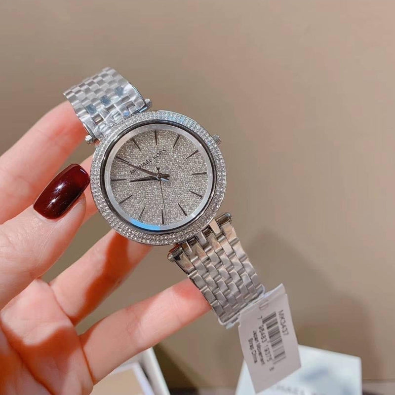 Michael Kors Darci Silver Dial Silver Steel Strap Watch for Women - MK3437 Buy Now By Michael Kors
