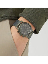 Emporio Armani Luigi Quartz Chronograph Black Dial Green Mesh Bracelet Watch For Men - AR11115 Buy Now By Emporio Armani