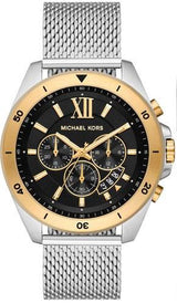 Michael Kors Brecken Quartz Black Dial Silver Mesh Strap Watch For Men - MK8961 Buy Now By Michael Kors