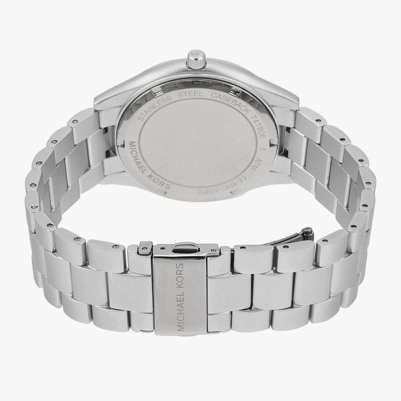 Michael Kors Slim Runway Silver Dial Silver Steel Strap Watch For Women - MK4502 Buy Now By Michael Kors