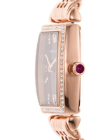 Emporio Armani Gianni T Bar Quartz Crystals White Dial Rose Gold Steel Strap Watch For Women - AR11406 Buy Now By Emporio Armani