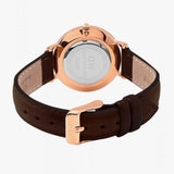 Daniel Wellington Classic Petite Bristol Black Dial Brown Leather Strap Watch For Women - DW00100221 Buy Now By Daniel Wellington