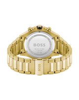 Hugo Boss Ikon Blue Dial Gold Steel Strap Watch for Men - 1513340 Buy Now By Hugo Boss