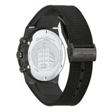 Shop Salvatore Ferragamo Sapphire Chrono Black Dial Black Rubber Strap Watch for Men - SFME00621 in USA