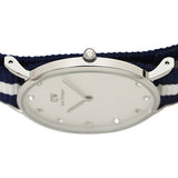 Daniel Wellington Classy Glasgow White Dial Two Tone Nylon Strap Watch For Women - DW00100082 Buy Now By Daniel Wellington