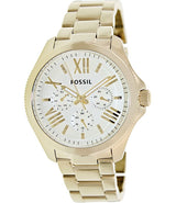 Fossil Cecile Multifunction Champagne Dial Gold Steel Strap Watch for Women - AM4510 Buy Now By Fossil