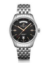 Breitling Premier Automatic 40mm Day & Date Black Dial Silver Steel Strap Mens Watch - A45340241B1A1