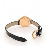 Marc Jacobs Betty Mother of Pearl Black Dial Black Leather Strap Watch for Women - MJ1513 Buy Now By Marc Jacobs