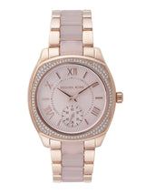 Michael Kors Bryn Rose Gold Dial Two Tone Steel Strap Watch for Women - MK6135 Buy Now By Michael Kors