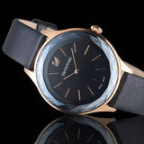 Swarovski Octea Nova Grey Dial Grey Leather Strap Watch for Women - 5295358 Buy Now By Swarovski