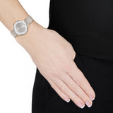 Swarovski Octea Nova Grey Dial Grey Leather Strap Watch for Women - 5295326 Buy Now By Swarovski