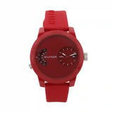 Tommy Hilfiger Denim Red Dial Red Rubber Strap Watch for Men - 1791557 Buy Now By Tommy Hilfiger