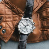 Tissot Chrono XL Silver Dial Brown Leather Strap Watch For Men - T116.617.16.037.00 Buy Now By Tissot