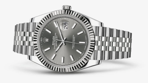 Shop Rolex Datejust 41 Oyster Grey Dial Two Tone Oystersteel & White Gold Strap Watch for Men - M126334-0014 in USA