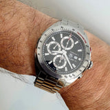 Tag Heuer Formula 1 Calibre 16 Automatic Chronograph Black Dial Silver Steel Strap Watch for Men - CAZ2010.BA0876 Buy Now By Tag Heuer