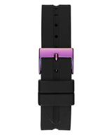 Guess Libra Black Dial Black Silicone Strap Watch For Women - GW0618L3 Buy Now By Guess