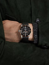 Breitling Superocean Heritage II B20 42mm Black Dial Black Mesh Bracelet Mens Watch - UB2010121B1S1 Buy Now By Breitling