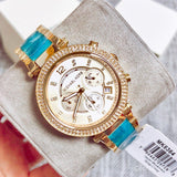 Michael Kors Parker Gold Dial Two Tone Steel Strap Watch for Women - MK6364 Buy Now By Michael Kors