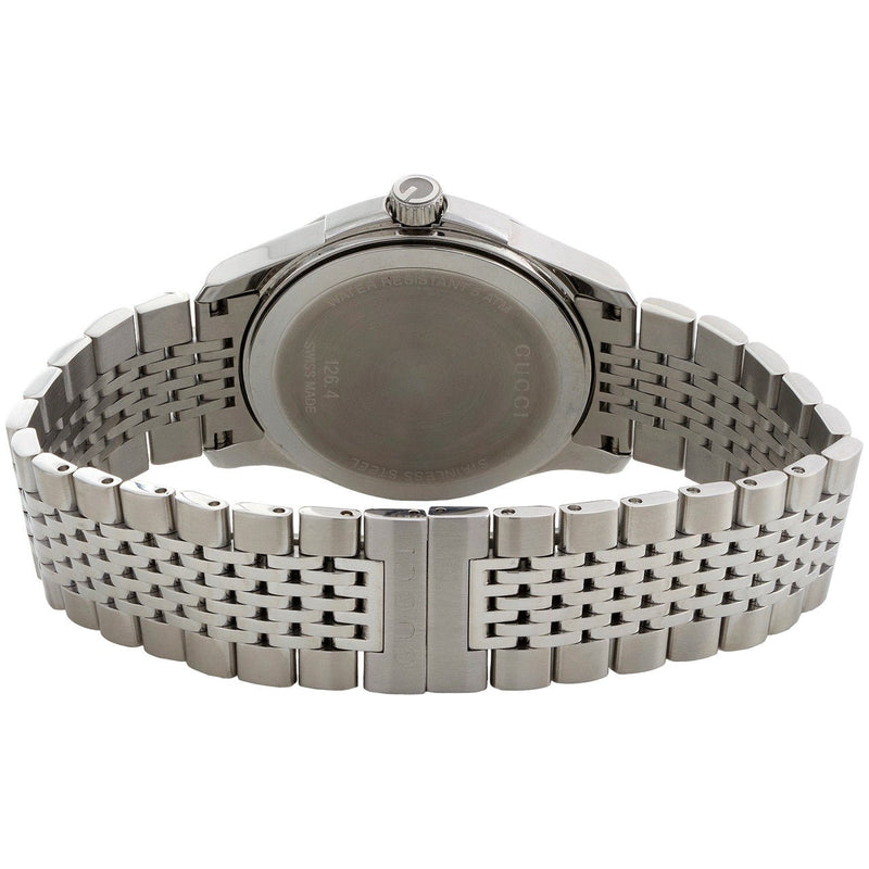 Gucci G Timeless Brown Dial Silver Steel Strap Watch For Women - YA126503 Buy Now By Gucci