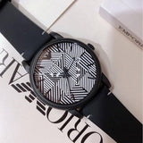 Emporio Armani Luigi Quartz White Dial Black Rubber Strap Watch For Men - AR11136 Buy Now By Emporio Armani