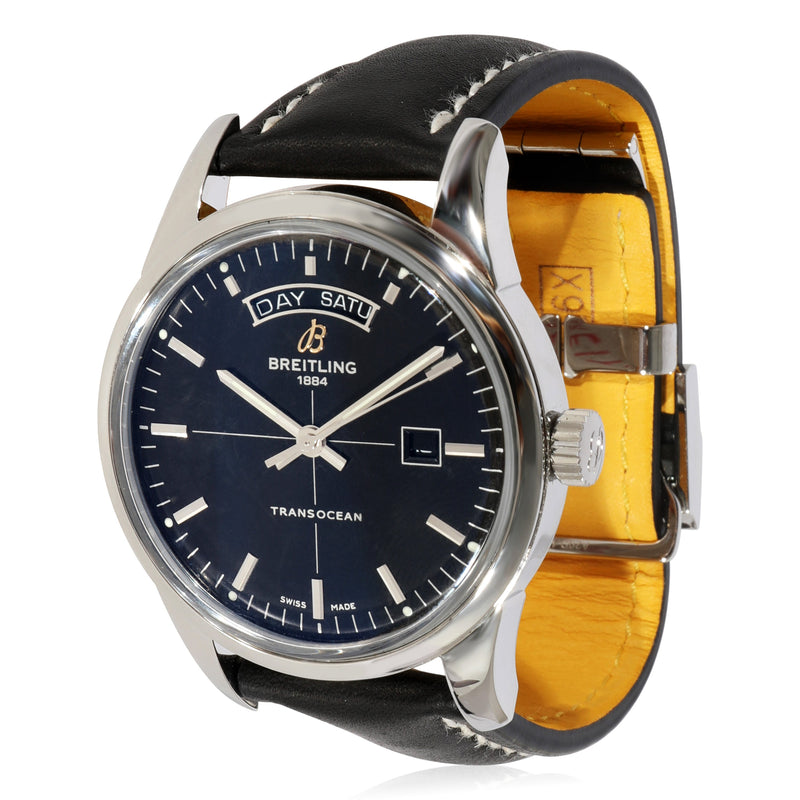 Shop Breitling Transocean Day & Date 42mm Automatic Mens Watch - A4531012/BB69/435X/A2 0BA.1 in USA