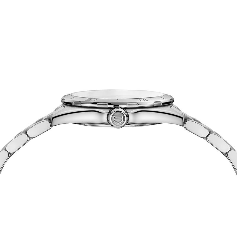 Shop Tag Heuer Formula 1 Quartz Blue Dial Silver Steel Strap Watch for Women - WBJ1312.BA0666 in USA
