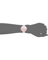Calvin Klein Rise White Beige Dial Beige Leather Strap Watch for Women - K7A231XH