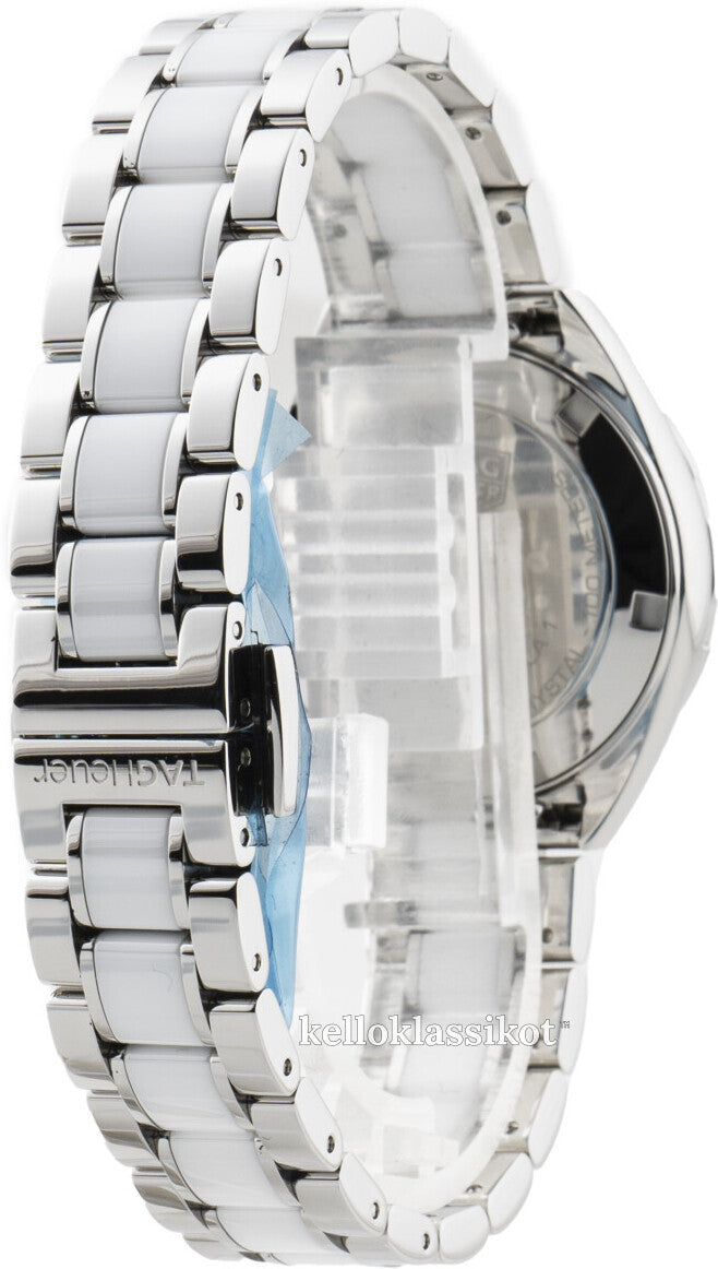Shop Tag Heuer Formula 1 Quartz White Dial Two Tone Steel Strap Watch for Women - WBJ141AC.BA0974 in USA