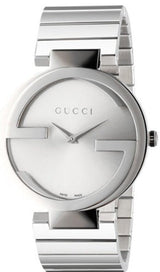 Gucci G Interlocking Silver Dial Silver Steel Strap Watch For Women - YA133308 Buy Now By Gucci