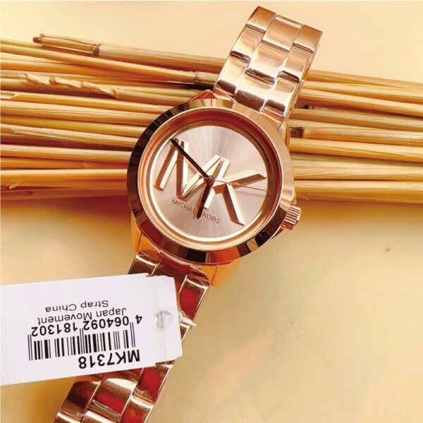 Michael Kors Brynn Analog Rose Gold Dial Rose Gold Steel Strap Watch For Women - MK7318 Buy Now By Michael Kors