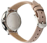 Shop Fossil Jacqueline Blush Mother of Pearl Dial Pink Leather Strap Watch for Women - ES4151 in USA
