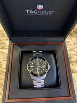 Tag Heuer Aquaracer Automatic Caliber 5 Black Dial Silver Steel Strap Watch for Men - WAN2110.BA0822 Buy Now By Tag Heuer