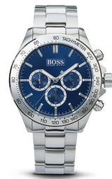 Hugo Boss Ikon Blue Dial Silver Steel Strap Watch for Men - 1512963 Buy Now By Hugo Boss