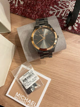 Michael Kors Runway Quartz Grey Dial Grey Steel Strap Watch For Women - MK8576 Buy Now By Michael Kors