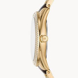 Michael Kors Janelle Chronograph Gold Dial Two Tone Steel Strap Watch For Women - MK7133 Buy Now By Michael Kors