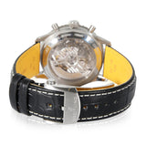 Shop Breitling Navitimer B01 Chronograph 43 Boeing 747 White Dial Black Leather Strap Watch for Men - AB01383B1G1P1 in USA