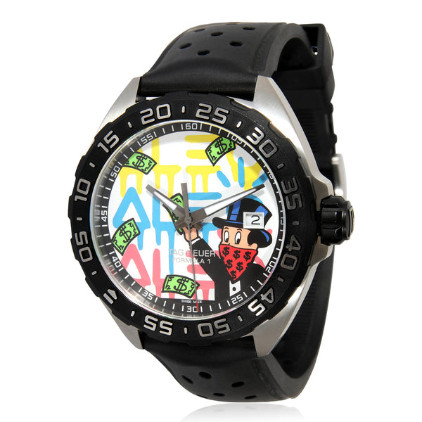 Shop Tag Heuer Formula 1 Alec Monopoly White Dial Watch for Men - WAZ1119.FT8023 in USA