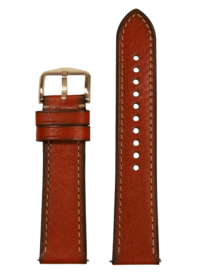 Fossil Garrett Chronograph Blue Dial Brown Leather Strap Watch for Men - FS5625 Buy Now By Fossil