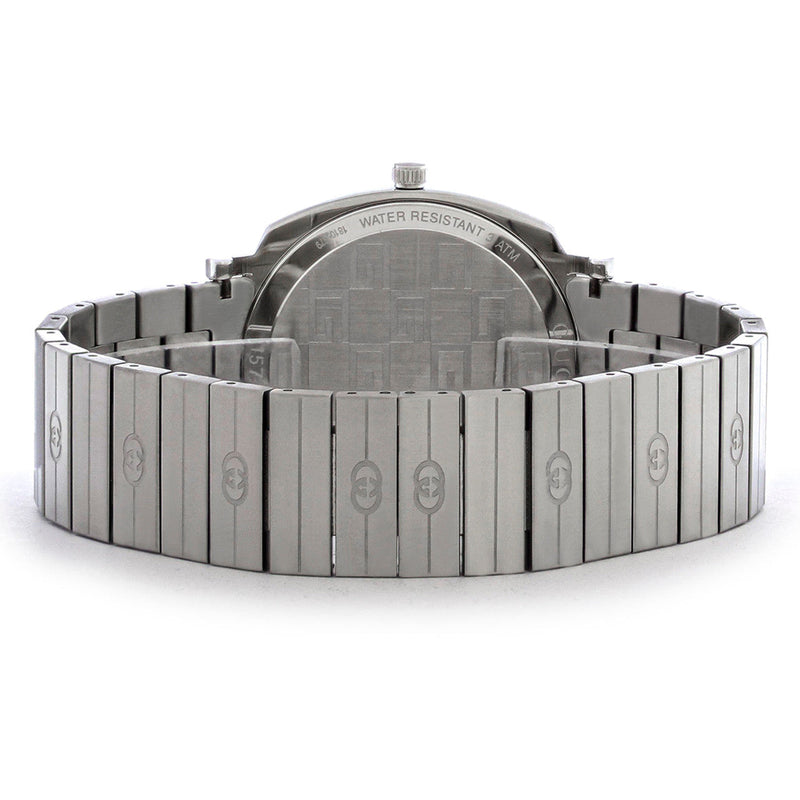 Shop Gucci Grip Disney Mickey Mouse Silver Dial Silver Steel Strap Watch For Women - YA157418 in USA