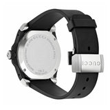 Shop Gucci Dive Tiger Black Dial Black Rubber Strap Watch For Men - YA136318 in USA