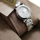 Burberry The City Silver Dial Silver Steel Strap Watch for Women - BU9143 Buy Now By Burberry