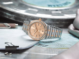 Breitling Chronomat Automatic 36 Diamonds Brown Dial Two Tone Steel Strap Watch for Women - U10380591K1U1