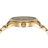 Michael Kors Lexington Mother of Pearl White Dial Gold Steel Strap Watch for Women - MK1079 Buy Now By Michael Kors