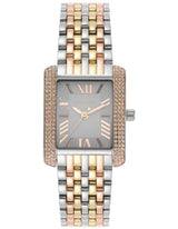 Michael Kors Emery Three-Hand White Dial Two Tone Steel Strap Watch for Women - MK4744 Buy Now By Michael Kors
