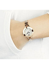 Emporio Armani Chiara Analog White Dial Rose Gold Steel Strap Watch For Women - AR7329 Buy Now By Emporio Armani