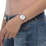 Coach Delancey White Dial Rose Gold Steel Strap Watch for Women - 14502242 Buy Now By Coach