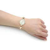 Coach Park Diamonds Gold Dial Gold Steel Strap Watch for Women - 14503171 Buy Now By Coach