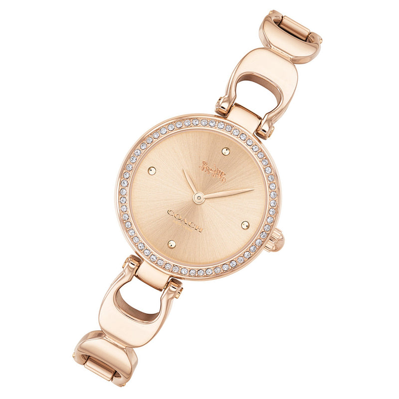 Coach Park Signature Rose Gold Dial Rose Gold Steel Strap Watch for Women - 14503172 Buy Now By Coach