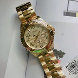 Guess BFF Multifunction Gold Dial Gold Steel Strap Watch for Men - W0231L2 Buy Now By Guess
