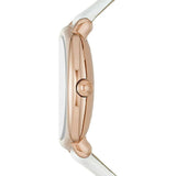 Marc Jacobs Mandy White Dial White Leather Strap Watch for Women - MJ8678 Buy Now By Marc Jacobs